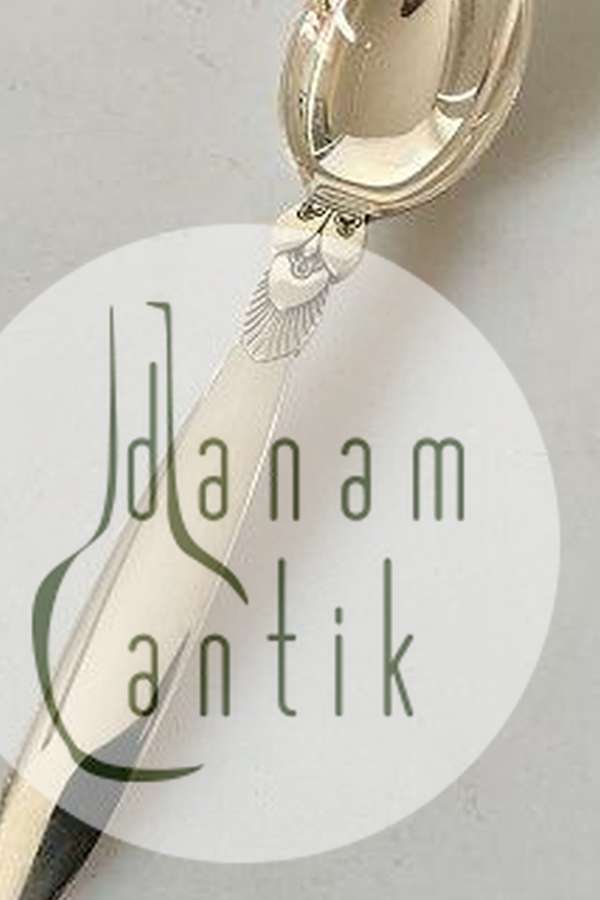 Georg Jensen Sterling Sølv Kaktus Teske No 033