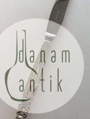 Georg Jensen Sterling Sølv 'Konge' Frokostkniv, Lang Skaft No 024