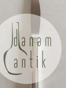 Georg Jensen Sterling Silver Double Serrated Lunch Knife No 024 (ロングハンドル)