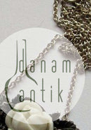 Royal Copenhagen Porcelain and Sterling Silver pendent