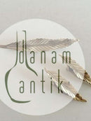 Anton Michelsen Smykkesæt med Broche og Øreklips i Sterling Sølv