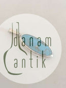 N.E. From スターリングシルバー・ペンダント（ストーン付き