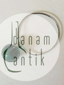 Bent Knudsen Armbånd i sterling sølv og med glaskugle