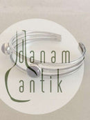 N.E. From Armbånd i Sterling Sølv med ametyst