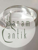 N.E. From Armband aus Sterlingsilber mit Bernstein