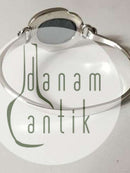 N.E. From Sterling Silver Bracelet with Stone