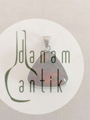 N.E. From Pendent in Silver and Ambor