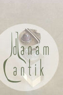 Sterling Sølv ring med lyserød sten MPC fra M.P. Christoffersen - Nykøbing F 1971 - 2008