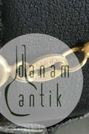 Lund Margueritte halssmykke i forgyldt sterling sølv.