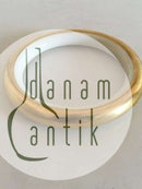 ロイヤルコペンハーゲン ゴールドプレート ポーセリンバングル