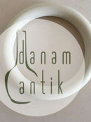 Royal Copenhagen Porcelæn Armring med Guldstriber