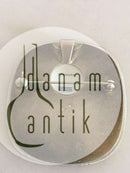 Royal Copenhagen Flora Brooch / Pendant in Porcelain and Sterling Silver