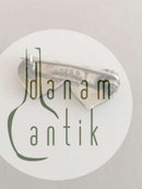 Hans Hansen Sterling Silver Two Hearts Brooch