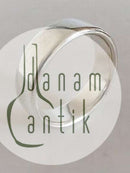 Hans Hansen Large Sterling Silver Bangle/Bracelet