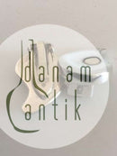 Anton Michelsen Nanna et Jørgen Ditzel Sterling Sølv Øreringe/Klips