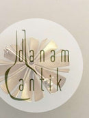 Hans Hansen 14K Round Gold Brooch with Pearl