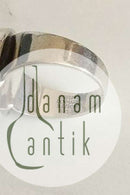 Niels Erik From Sterling Sølv Ring med Rosa Agat