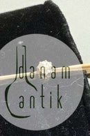 Brooch in 14K. Gold with Brilliant