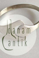 Hans Hansen Sterling Silver Bangle Bracelet