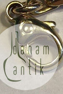 Necklace "Anchor-pattern" 14 kt gold with lobster clasp