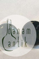 Jane Wiberg Sterling Silver and  Moss Agat  Cufflinks No 203