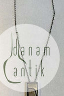 Ole Waldemar Jacobsen Sterling Silver Necklace/ Pendent with med gold decoration