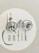 Hans Hansen Sterling Silver Earscrews No 408 Designed by Karl Gustav Hansen