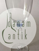 "Attica" Hvidvinsglas. Holmegaard / Royal Copenhagen