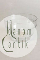 Little Clear Glass Bowl with engraved band