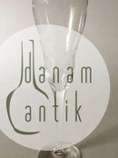 "Xanadu" Arje Griegst Champagneglas fra Holmegaard