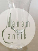 "Hvid Klokke" Ølglas Holmegaard