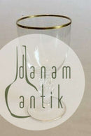 Lyngby Glasværk Måge Hvidvinsglas u/slibning