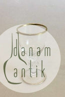 Lyngby Glasværk Måge Snapseglas u/slibning