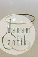 Lyngby Glasværk Måge Likørglas u/slibning