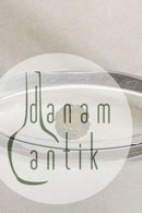 Ovale Vase Nr. 2769 von Orrefors. Mädchen schaut den Mond an