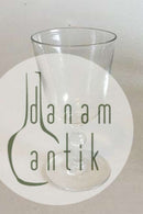 Holmegaard Berlinois Hedvinsglas mit Kugel am Stiel