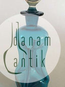 Holmegaard / Kastrup Glasværk Kluk Kluk Karaffe aus blauem Glas