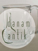 Globetrotter Large Beer Mug Glass Holmegaard