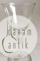 Lyngby Glashütte Nordlys Portweinglas mit Schliff