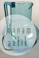 Fyens Glasværk蓝色玻璃水壶