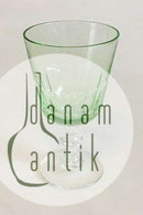 Holmegaard Christian VIII 白葡萄酒杯与绿色茶杯