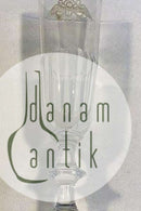 带有DSB标志的Holmegaard Christian VIII香槟酒杯