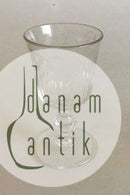 Vinglas med Klokkeformet cuppa og vinløv