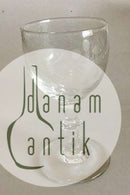 Swedish glass Oak Leaves Sweet Wine Glass