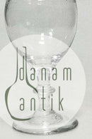 Flot gammelt tysk vinglas fra omkring 1900