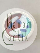 Anton Michelsen Inger Hanmann Lid/paperweight in Sterling Silver & Enamel