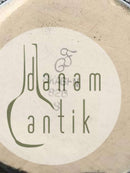 Christian Fjerdingstad Pilleæske i 826 Sølv Prydet med en Ravsten.