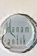 Henrik Fogh Sølv Skævknækket glasbakke