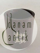 Hans Hansen Rundt Bæger i Palisandertræ med To Slesvigske Løver i Sterling Sølv