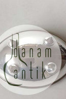 Hans Hansen Sterling Sølv Oval Skål No 396